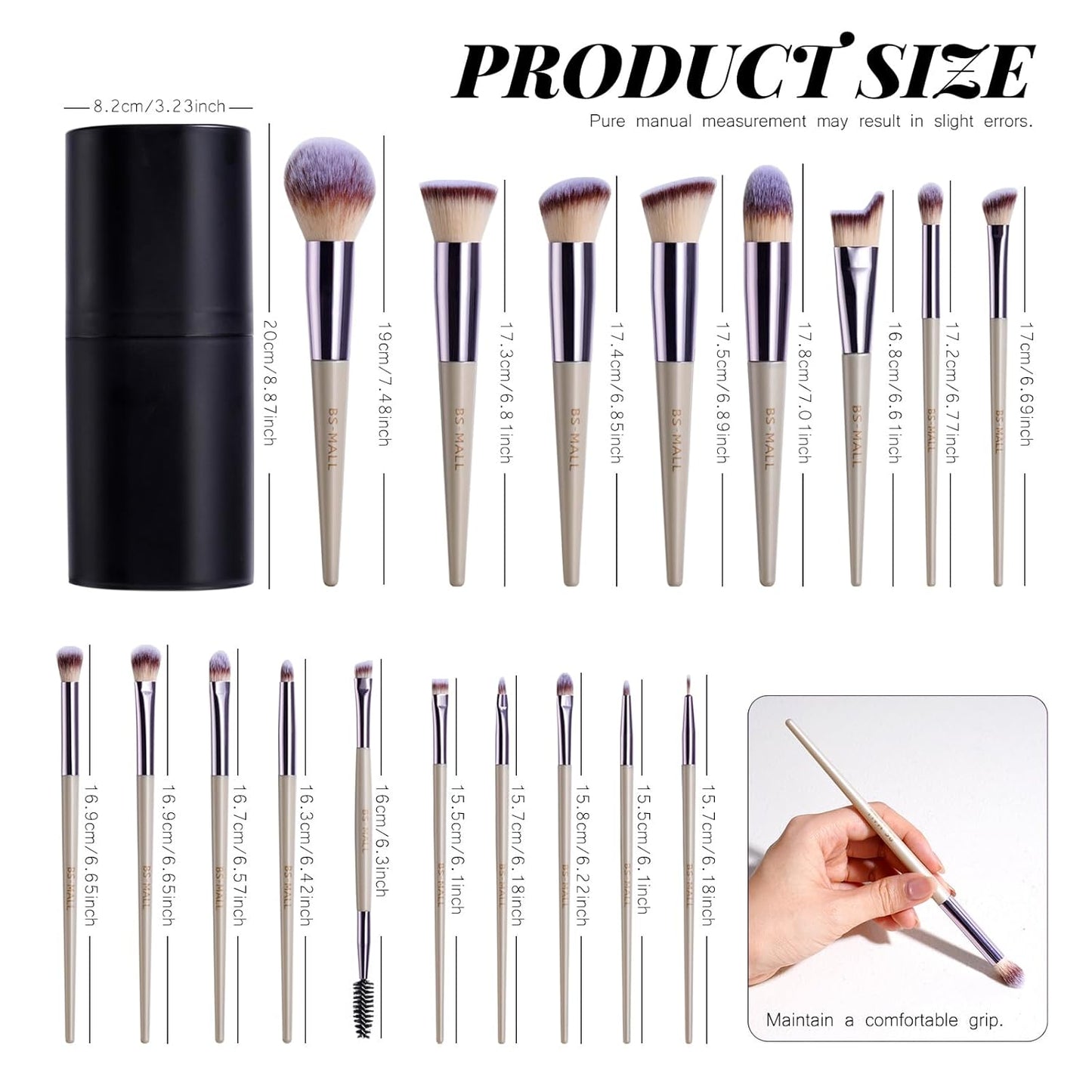 BS-Mall Grooming Brush Kit Pro